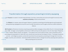 Tablet Screenshot of internationalbibleconference.org